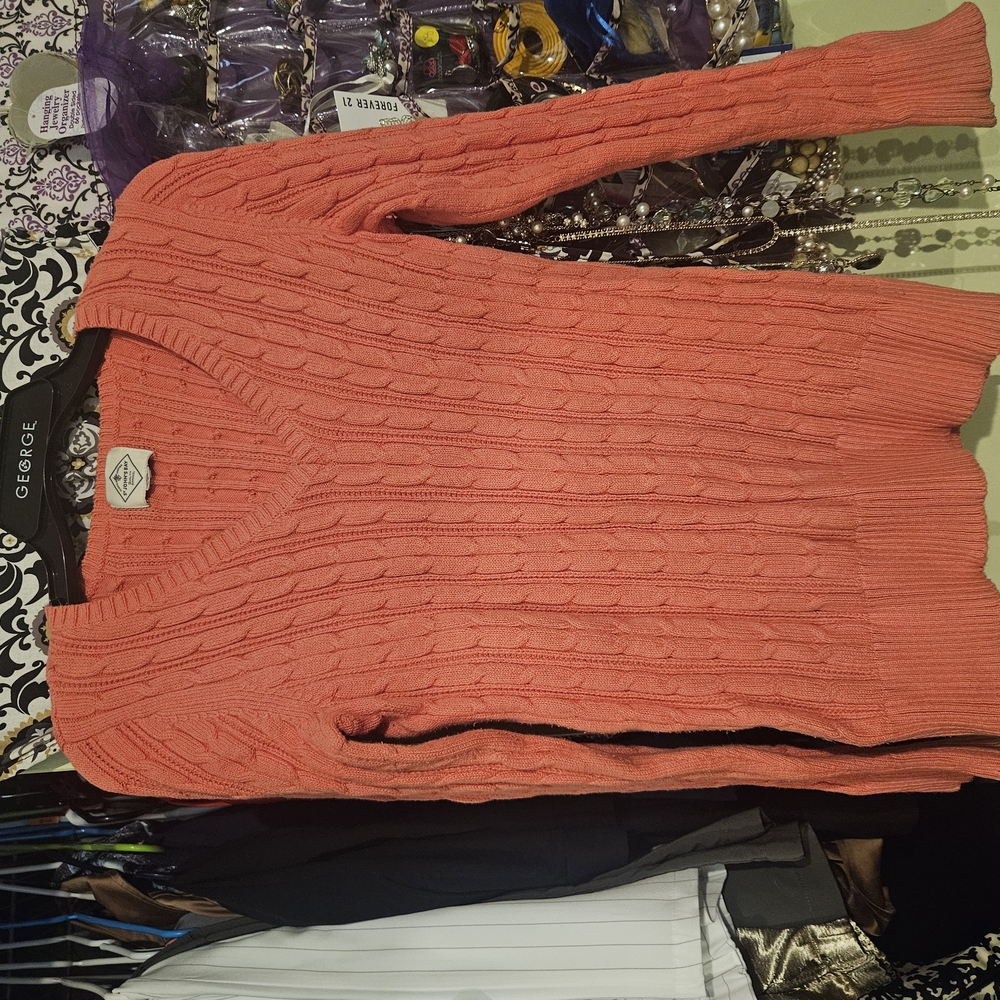 George Women's Coral Sweater